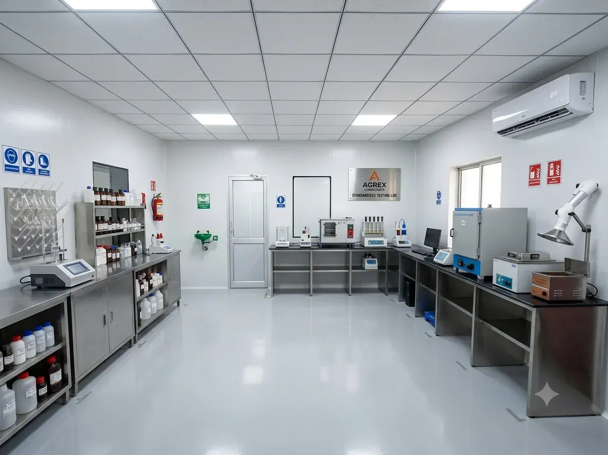 In-house quality testing laboratory