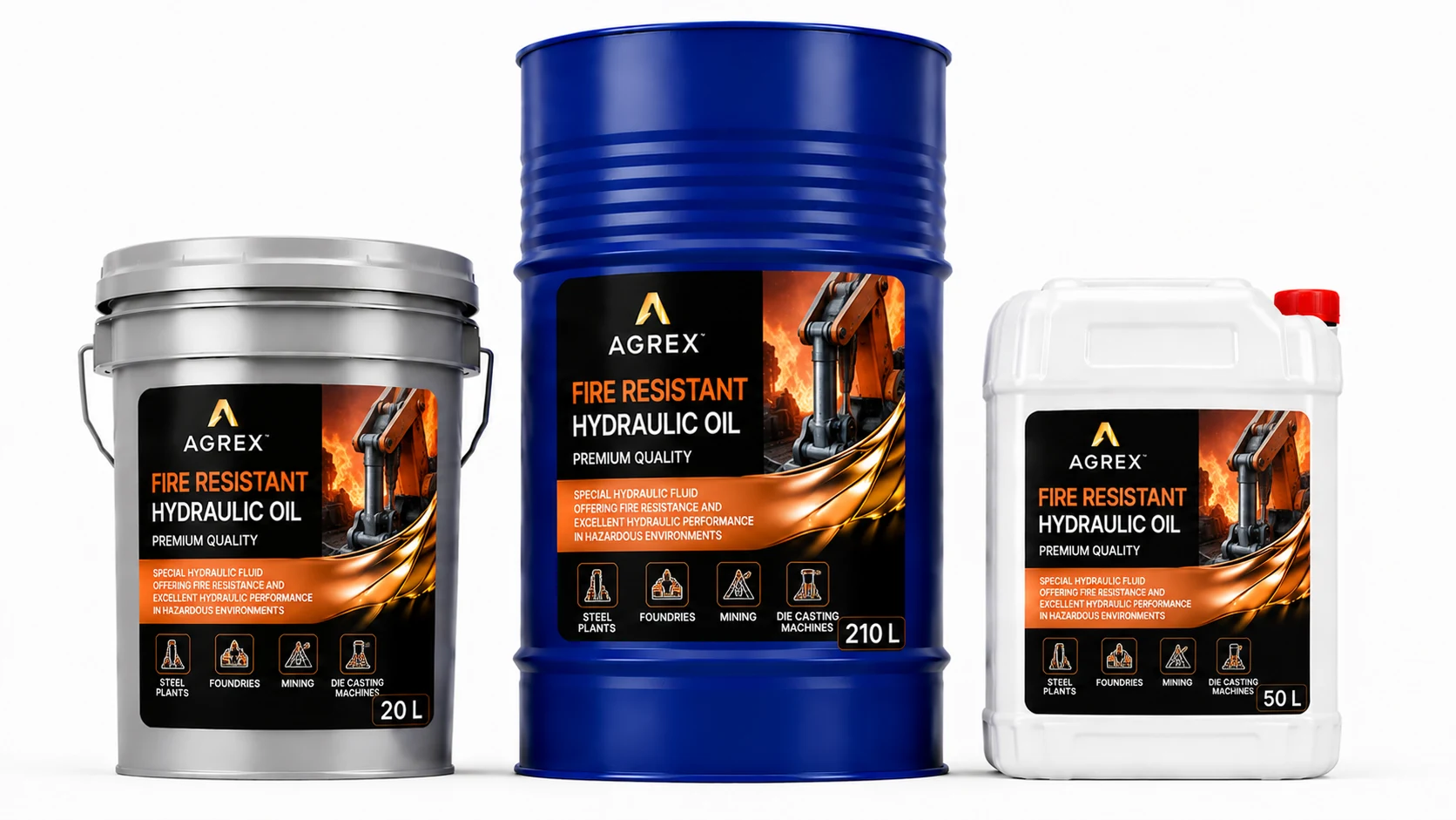 Fire Resistant Hydraulic Oil