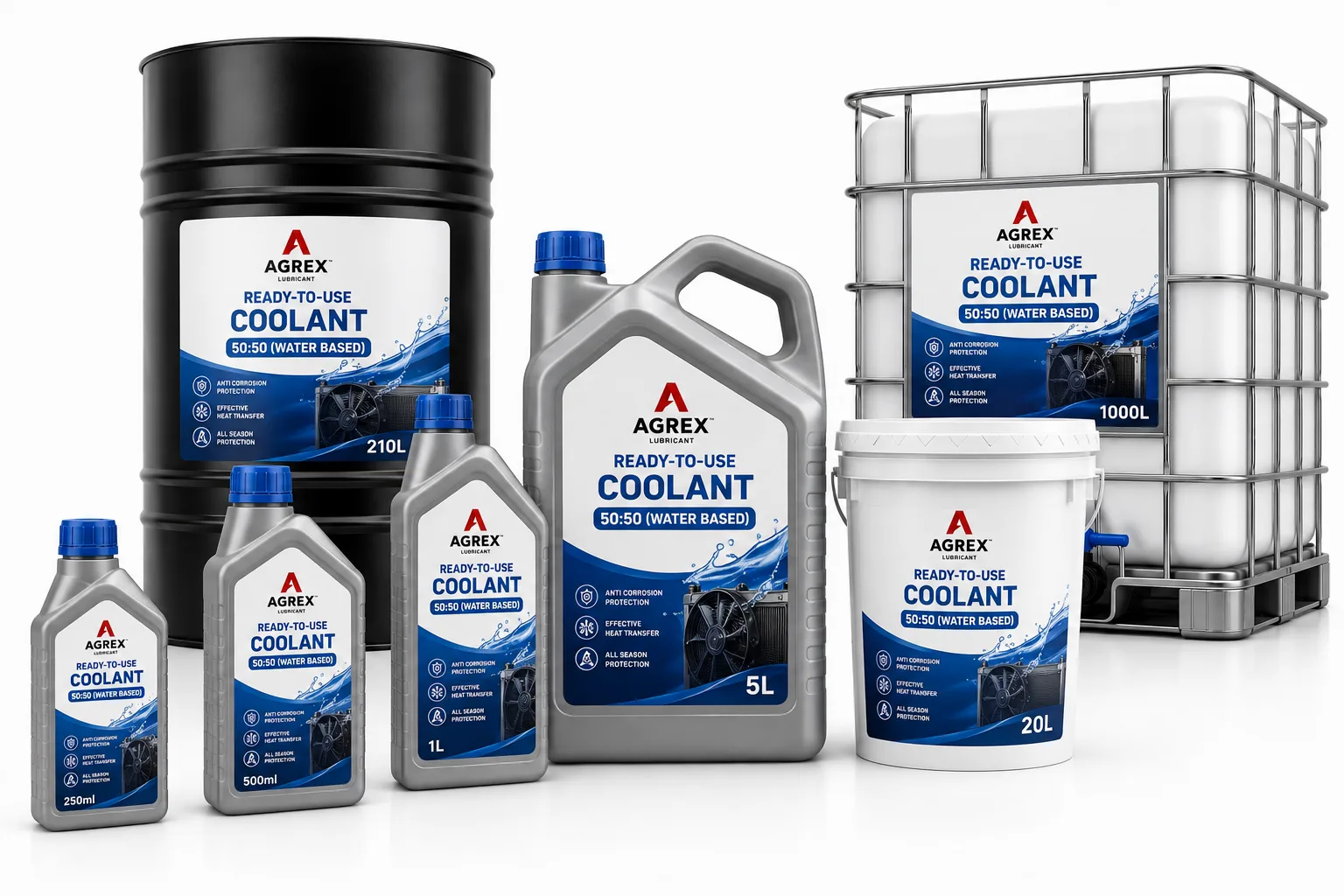 Ready-To-Use Coolant 50:50 (Water Based)